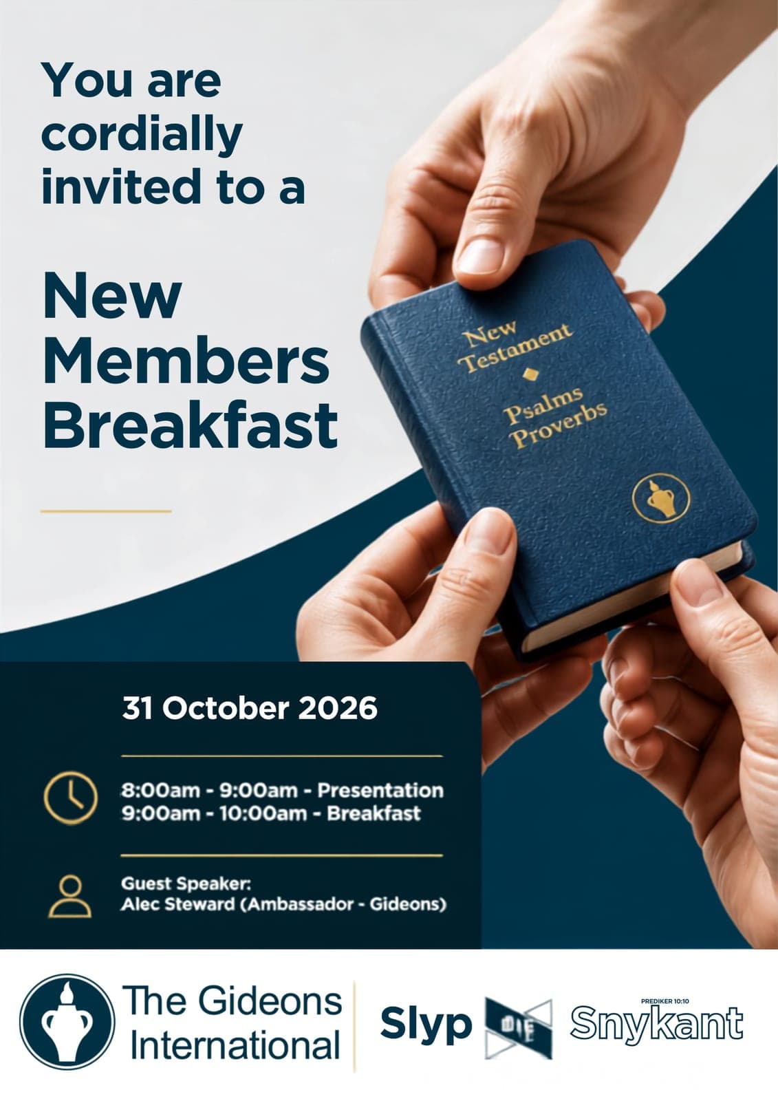 New members breakfast