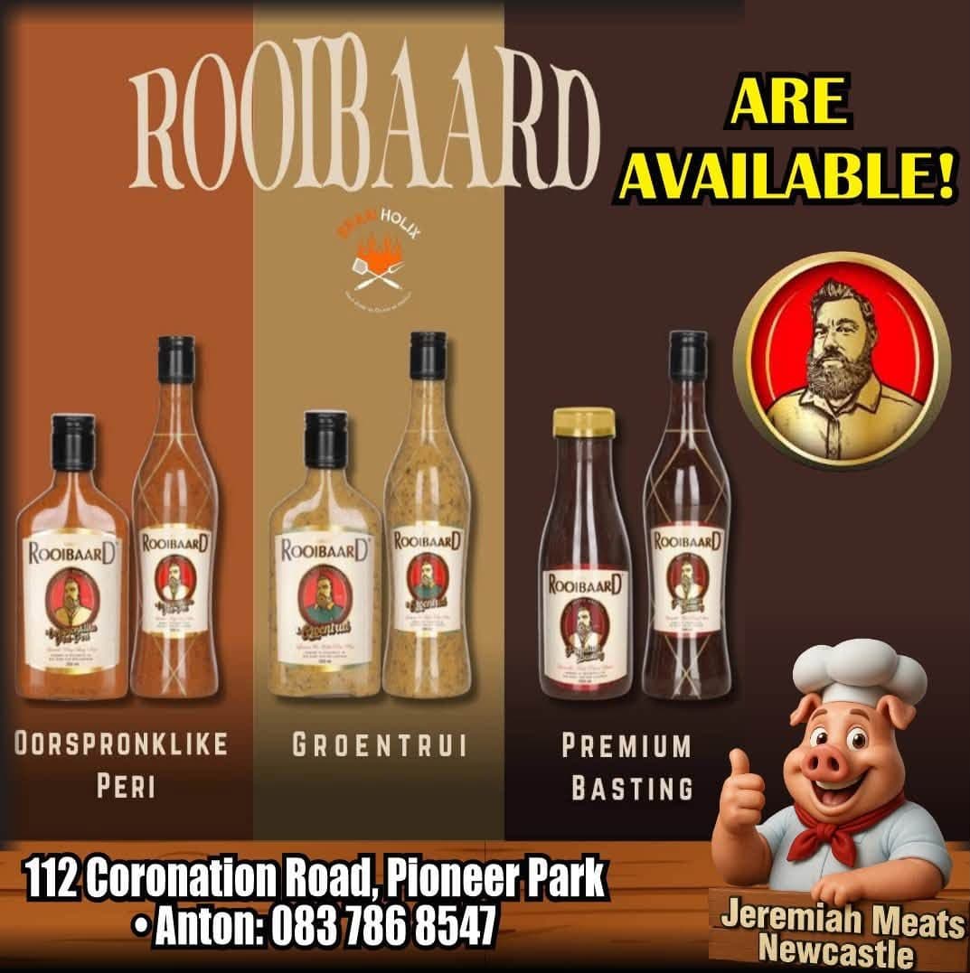 Rooibaard Peri-Peri Sauce