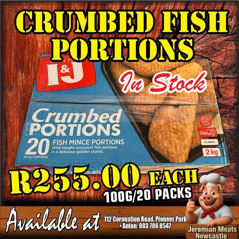 I&J Crumbed Fish Portions