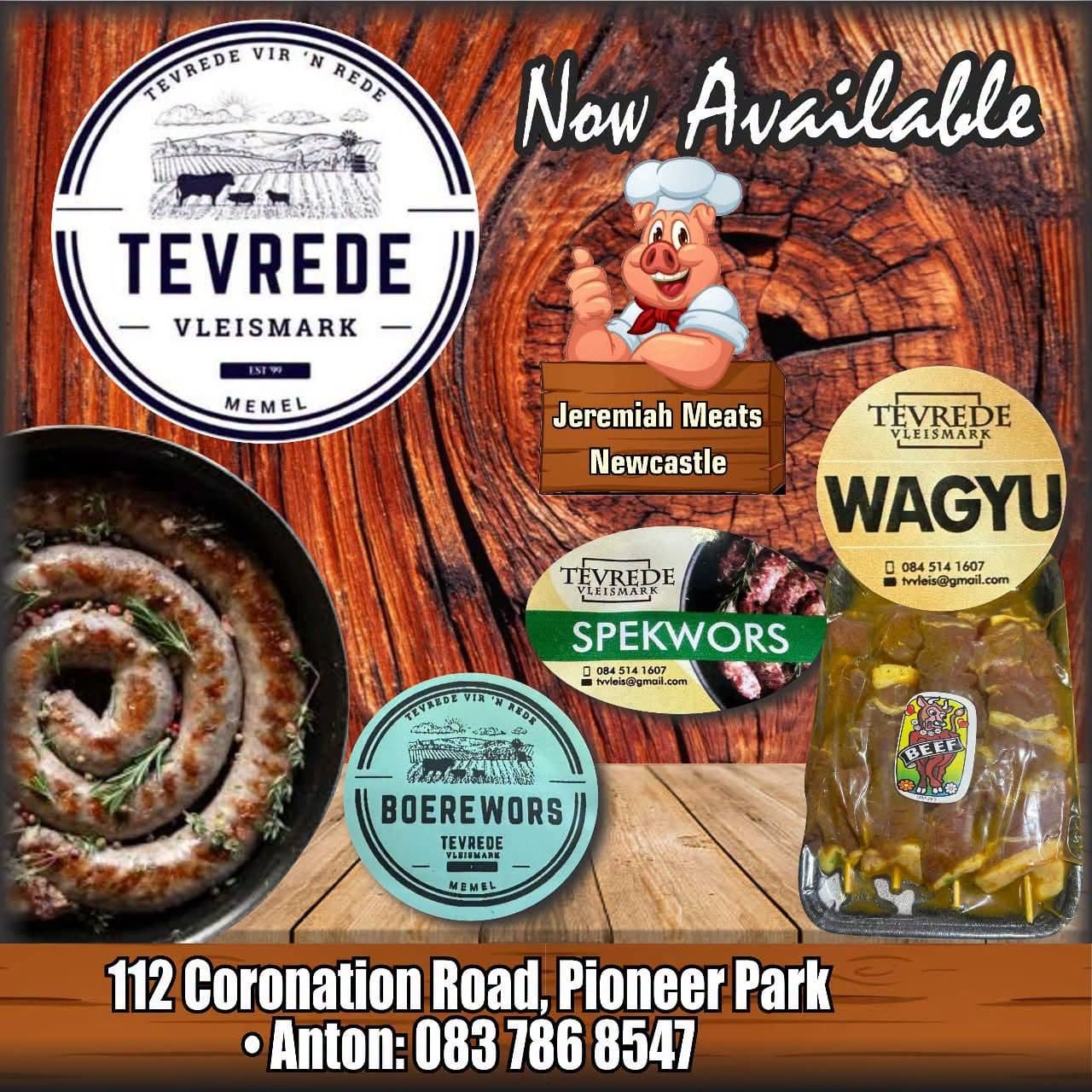 Tevrede Boerewors